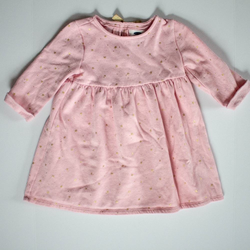 💫3 for $15💫 Old Navy 4T Pink 3/4 Sleeve Dress